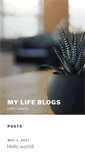 Mobile Screenshot of mylifeblogs.com